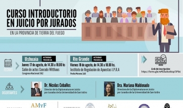 Curso introductorio en Juicio por Jurados 