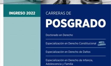 Becas propuestas por la Facultad de Derecho y Ciencias Sociales -Rosario- de la UCA 2022