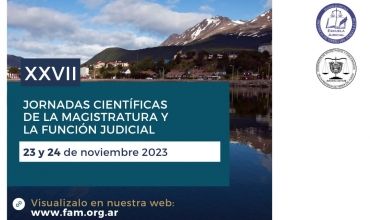 Programa disponible  •XXVII Jornadas Científicas de la Magistratura y la Función Judicial• 