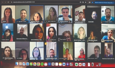 Reunión virtual de la Comisión Nacional del Secretariado